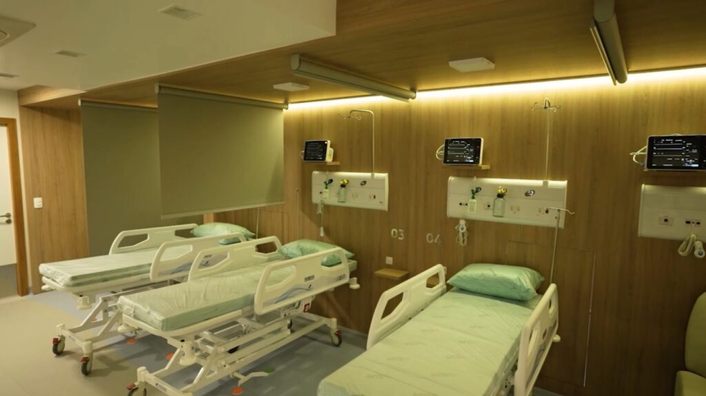 Ambiente de recuperação do IECAD em Pelotas